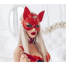Kırmızı Kedi Kız Maske